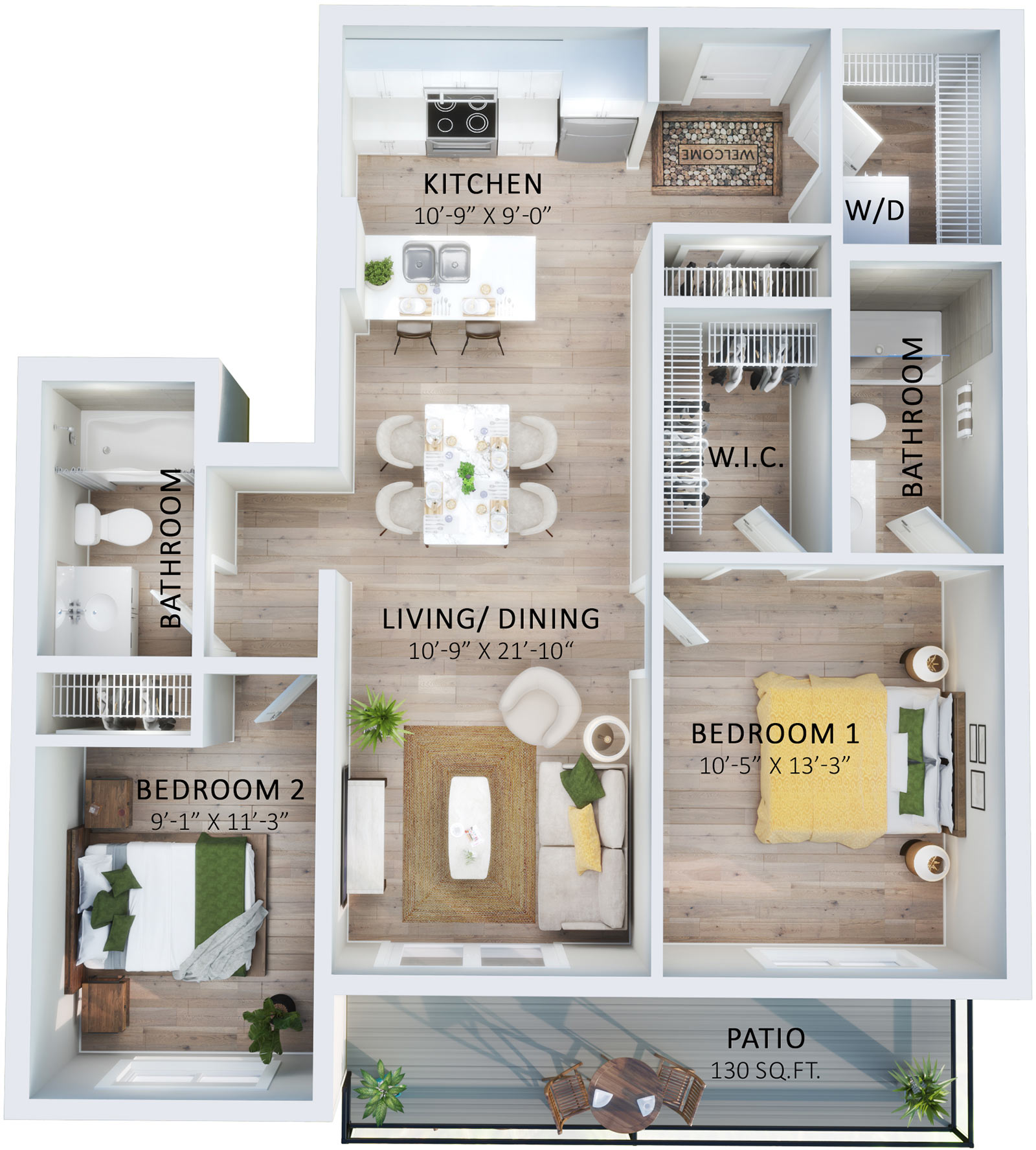 Suite 111 Floorplan