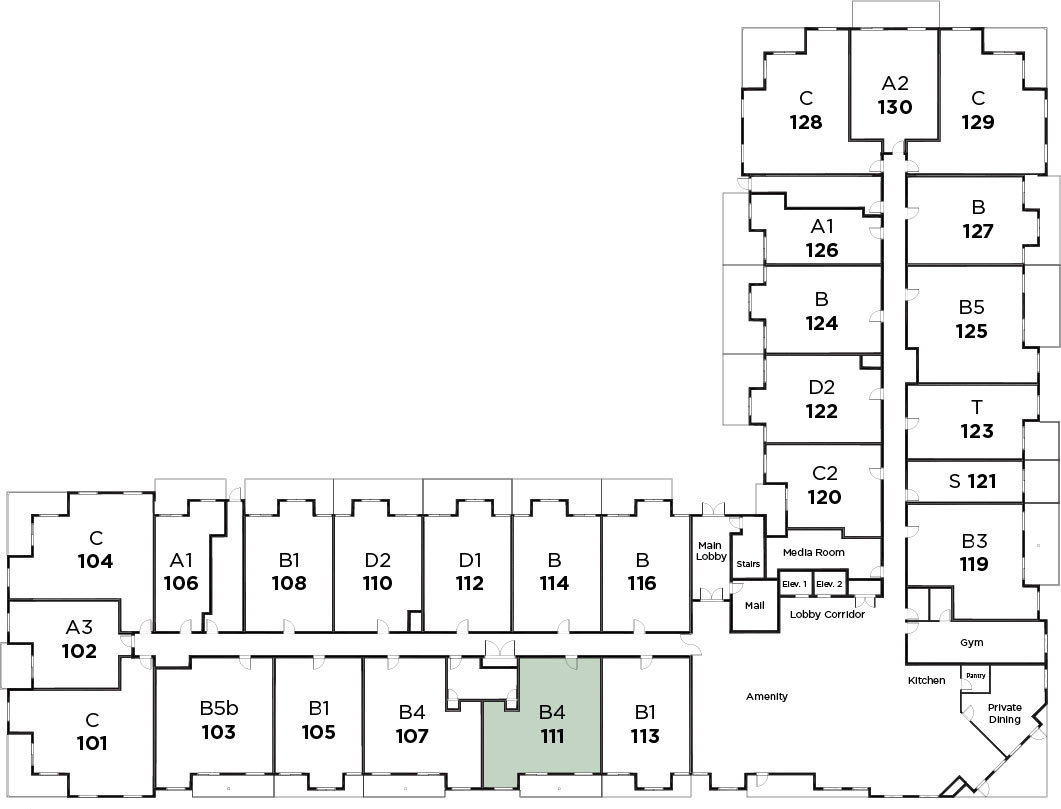 Suite 111 in Parkview