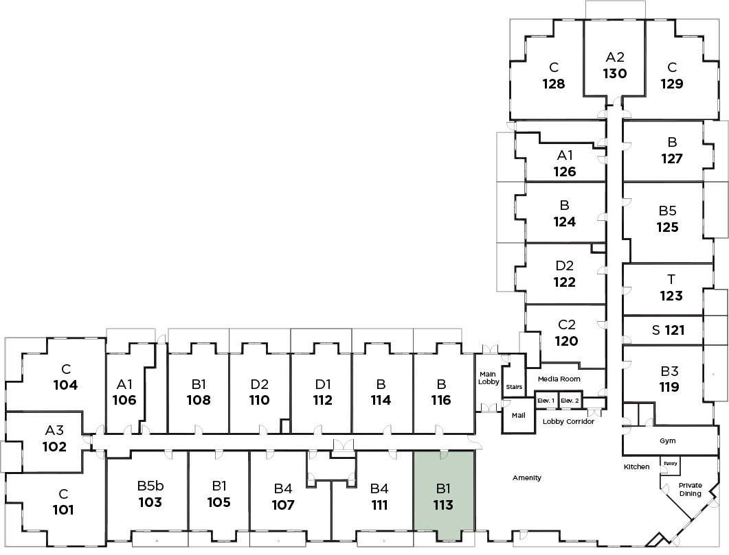 Suite 113 in Parkview