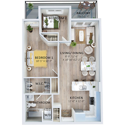 Suite 114 Floorplan