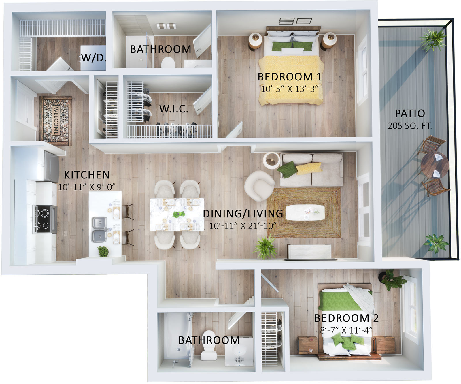 Suite 119 Floorplan