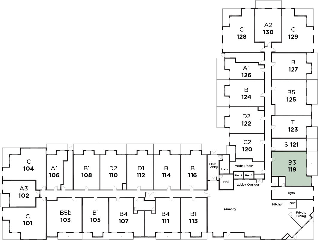 Suite 119 in Parkview