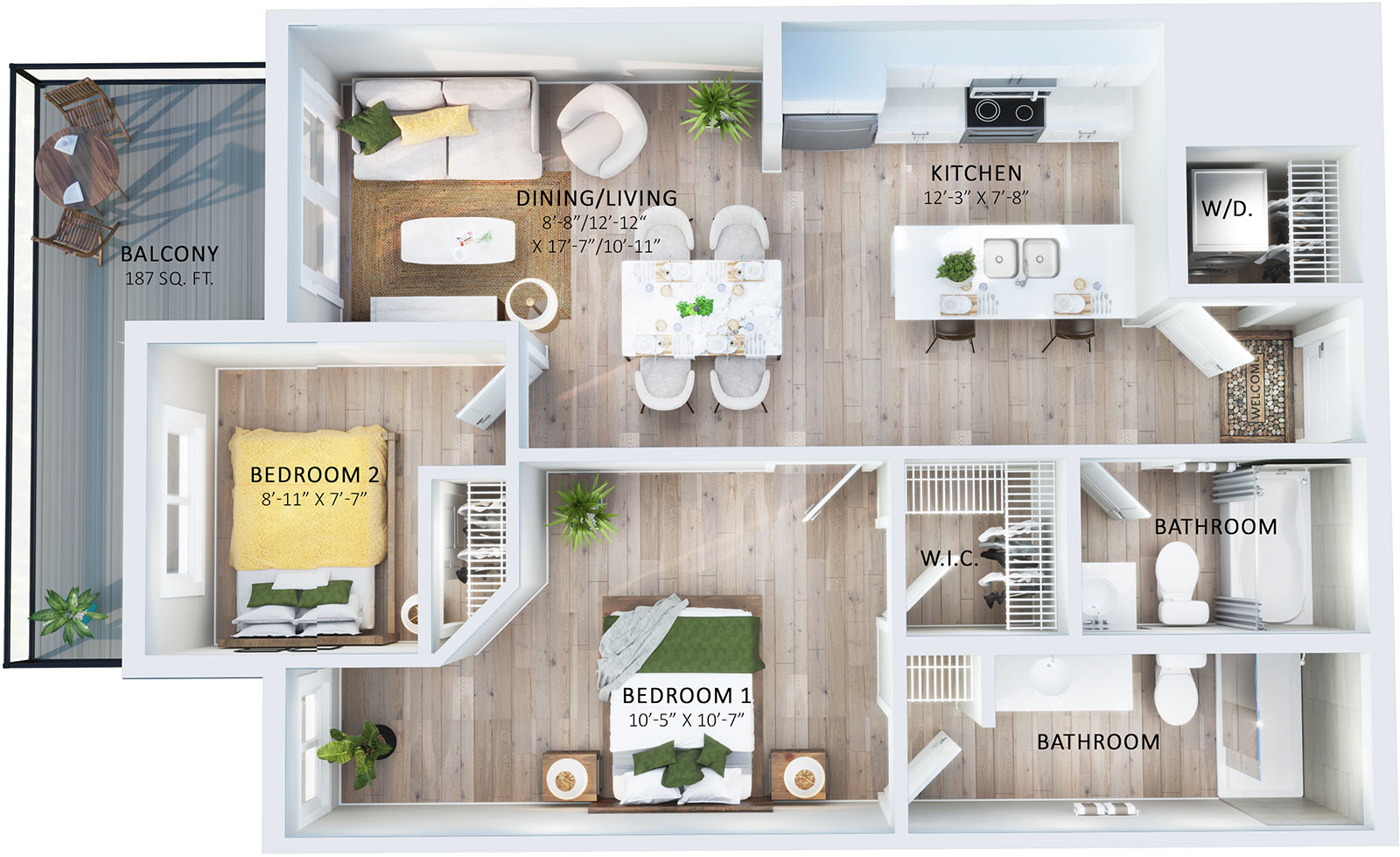 Suite 122 Floorplan