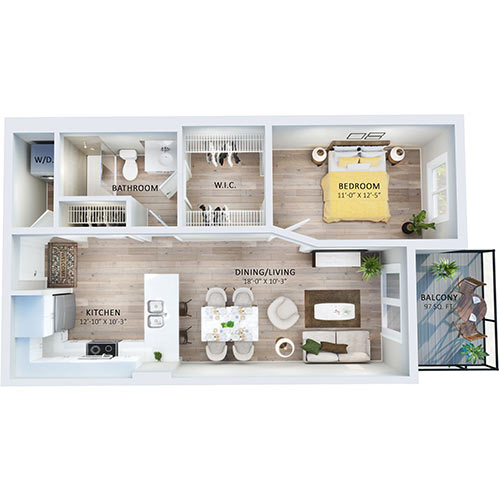 Suite 123 Floorplan