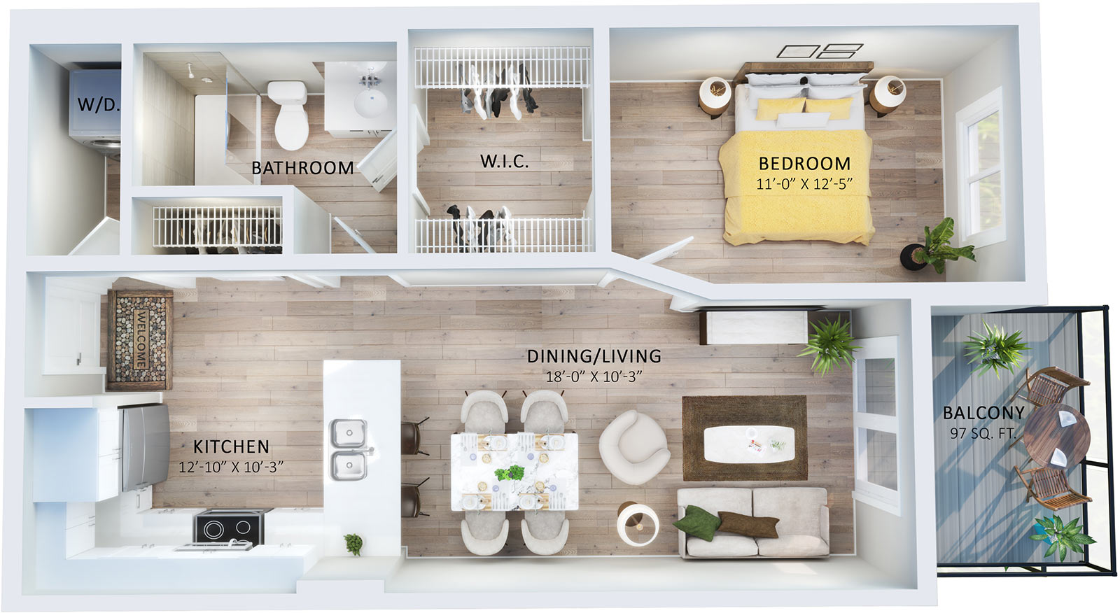 Suite 123 Floorplan