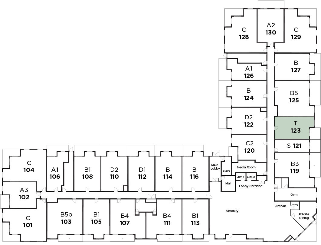 Suite 123 in Parkview