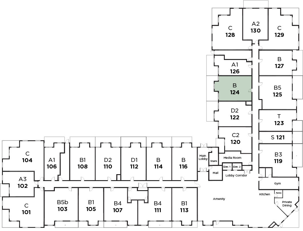 Suite 124 in Parkview