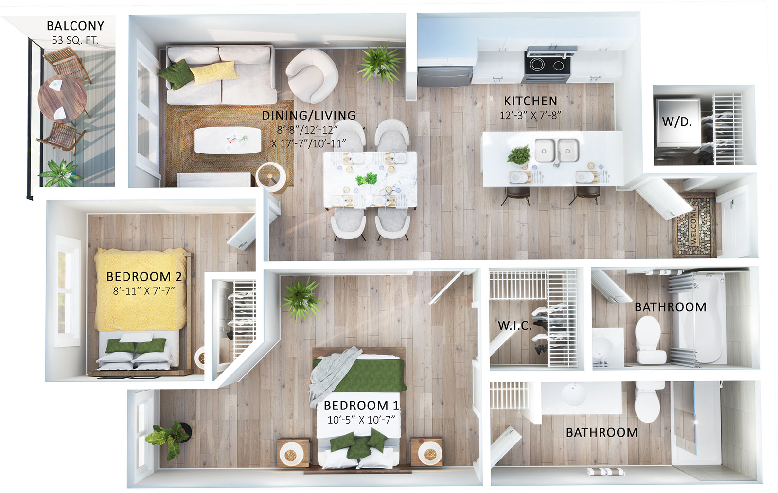 Suite 222 Floorplan