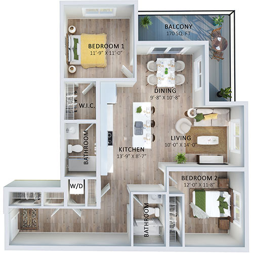 Suite 231 Floorplan