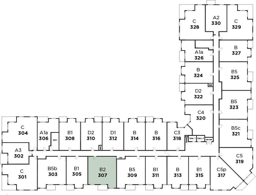 Suite 307 in Parkview