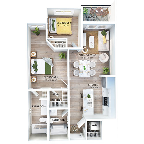 Suite 310 Floorplan