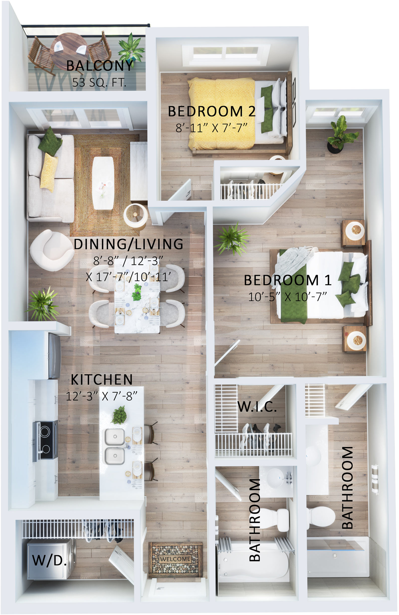 Suite 312 Floorplan