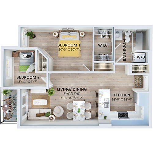 Suite 324 Floorplan