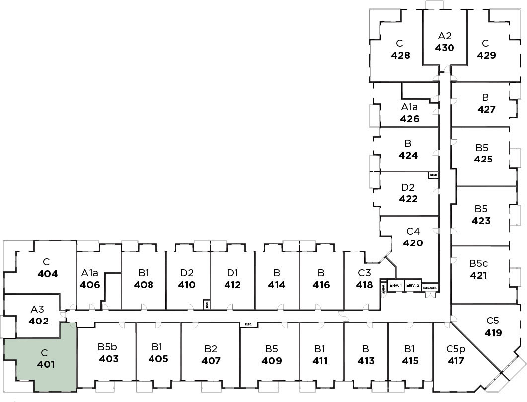 Suite 401 in Parkview