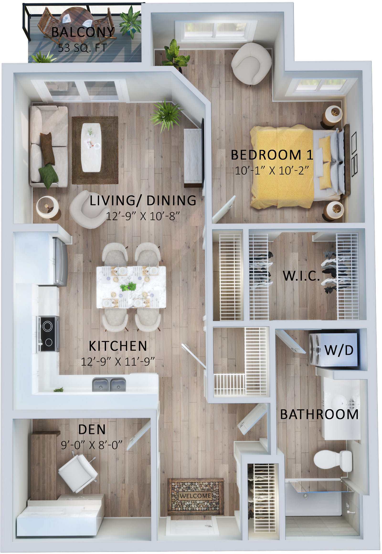 Suite 408 Floorplan
