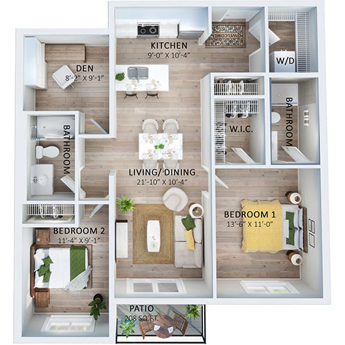 Suite 409 Floorplan