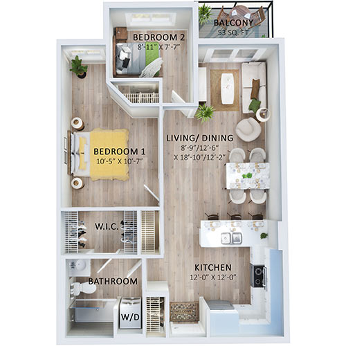 Suite 414 Floorplan