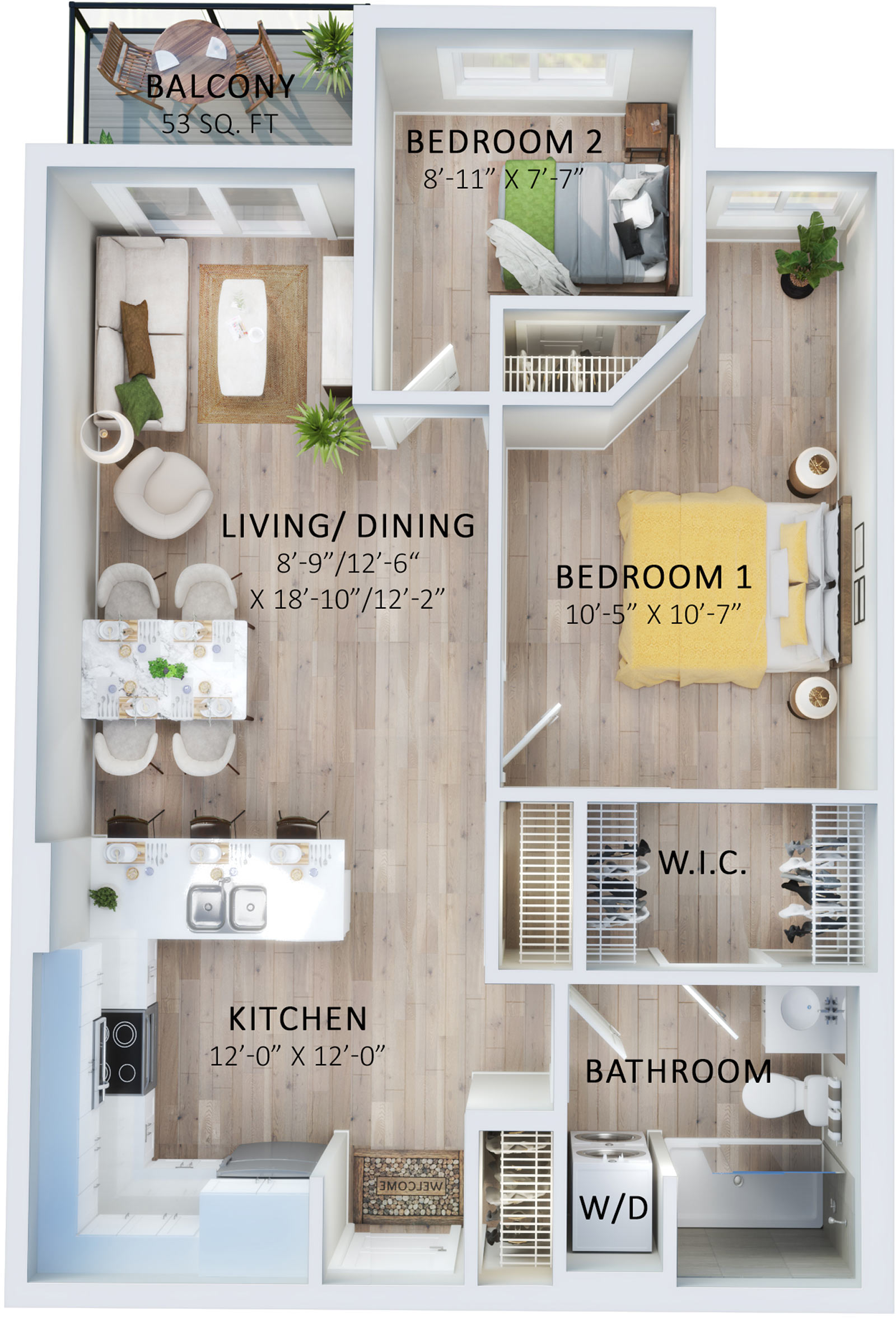 Suite 416 Floorplan