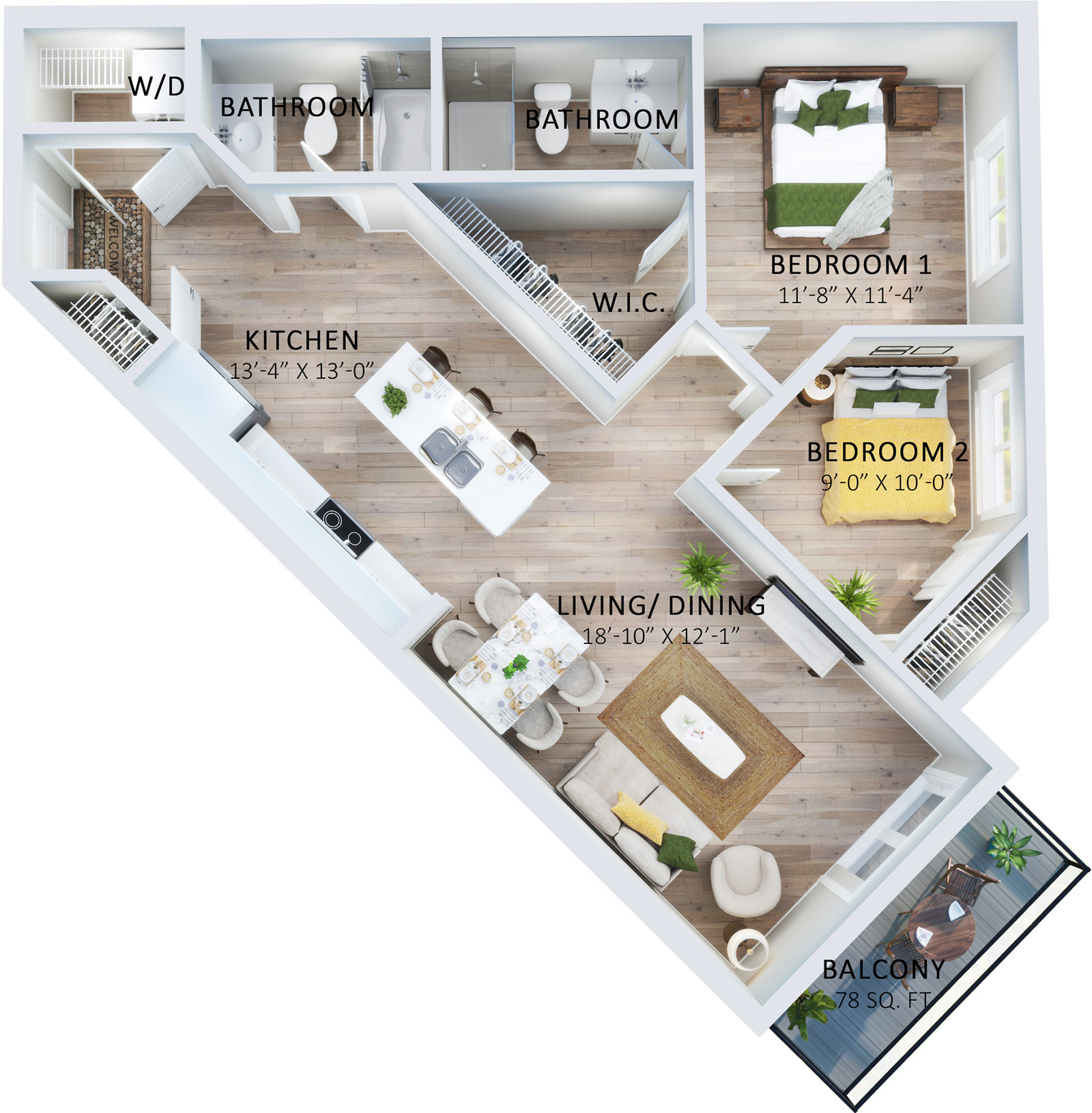 Suite 419 Floorplan