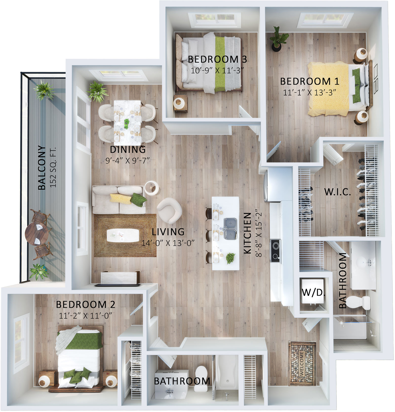 Suite 504 Floorplan