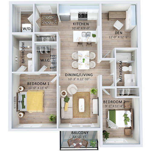 Suite 505 Floorplan