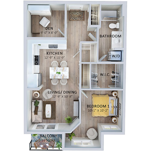 Suite 513 Floorplan