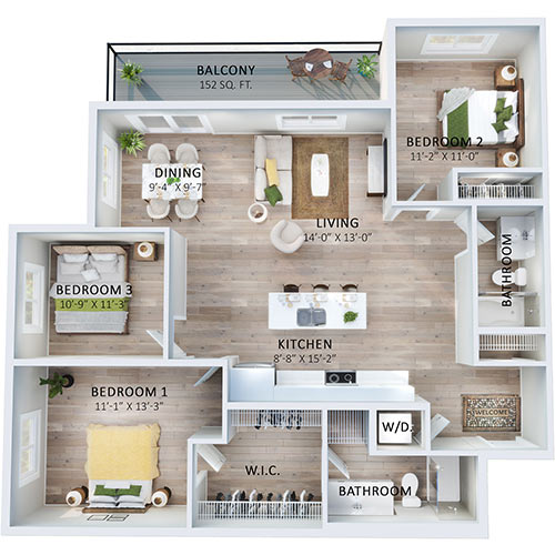 Suite 528 Floorplan