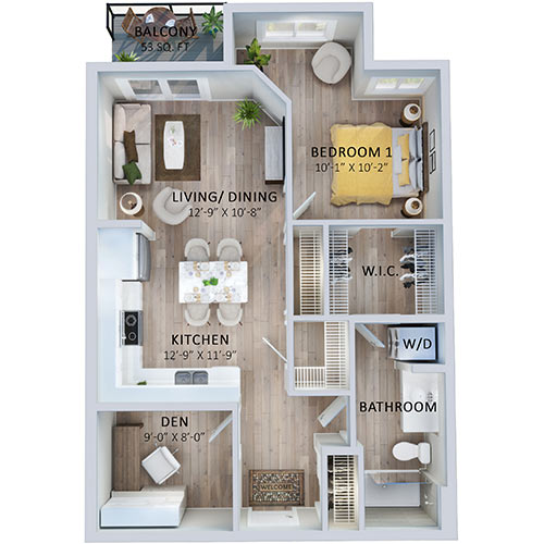 Suite 602 Floorplan