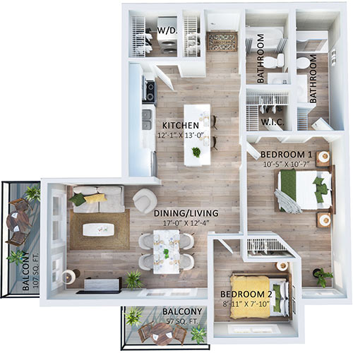 Suite 603 Floorplan