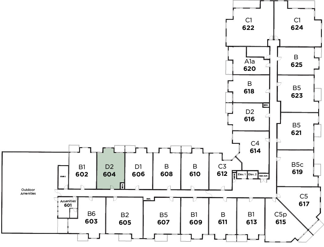 Suite 604 in Parkview