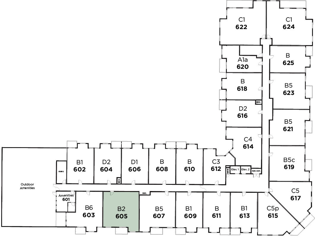 Suite 605 in Parkview