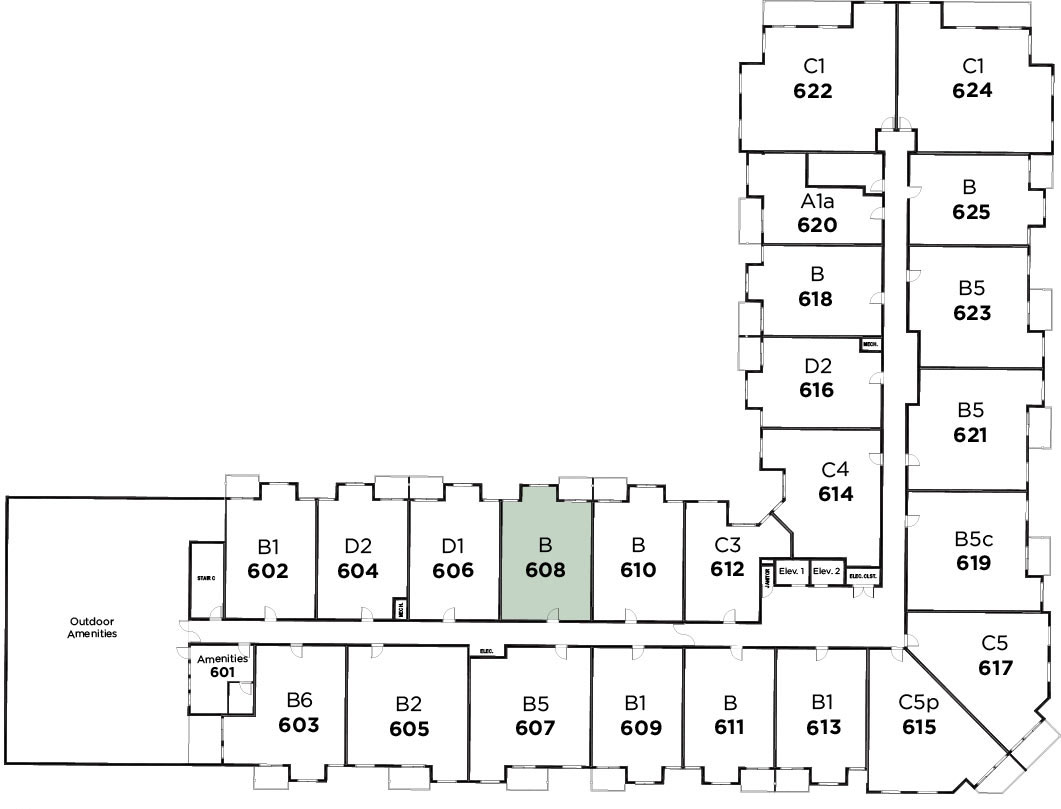 Suite 608 in Parkview