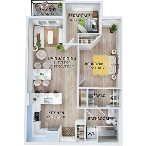 Suite 610 Floorplan