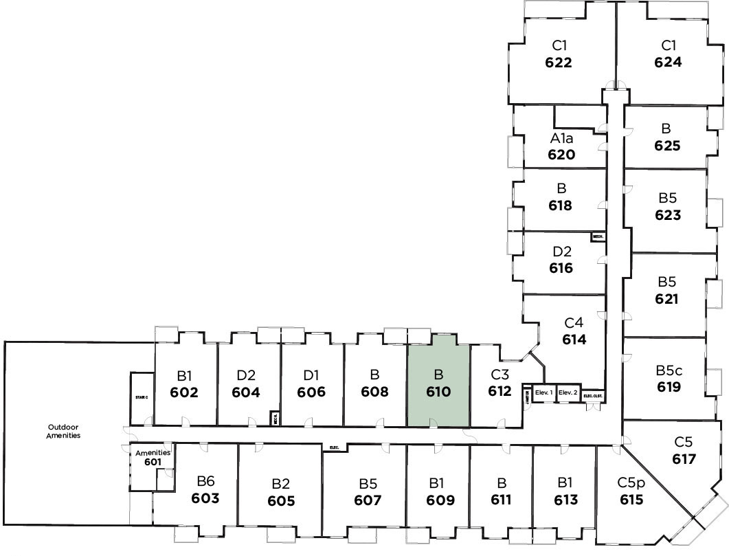 Suite 610 in Parkview