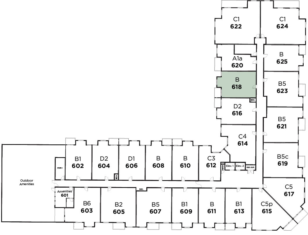 Suite 618 in Parkview