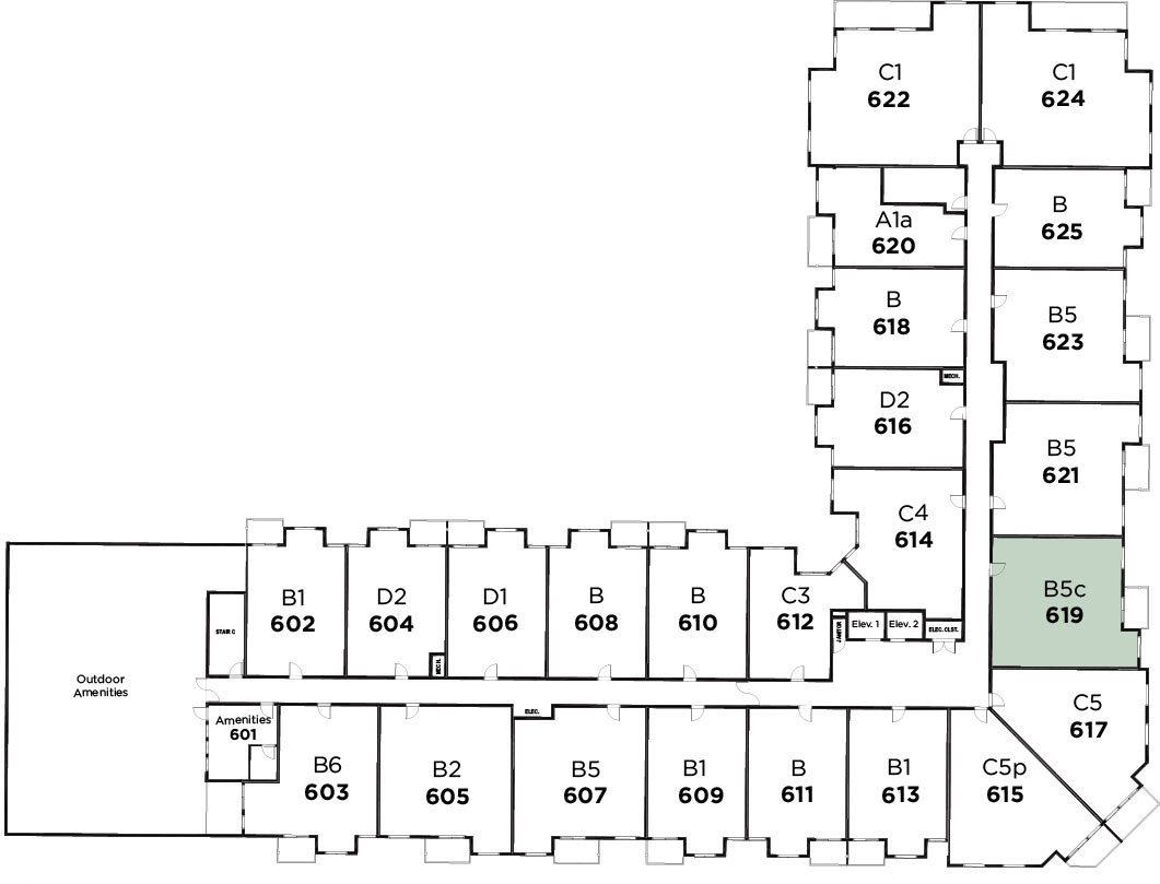 Suite 619 in Parkview