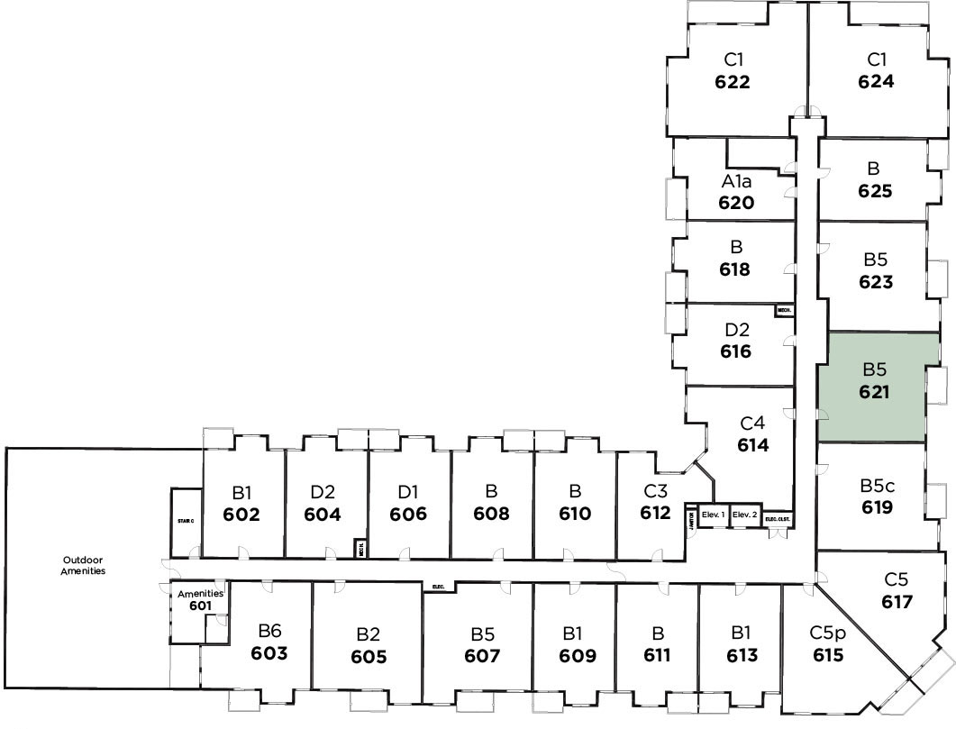 Suite 621 in Parkview