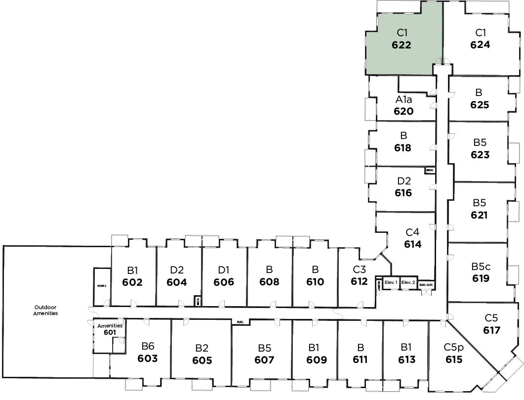 Suite 622 in Parkview