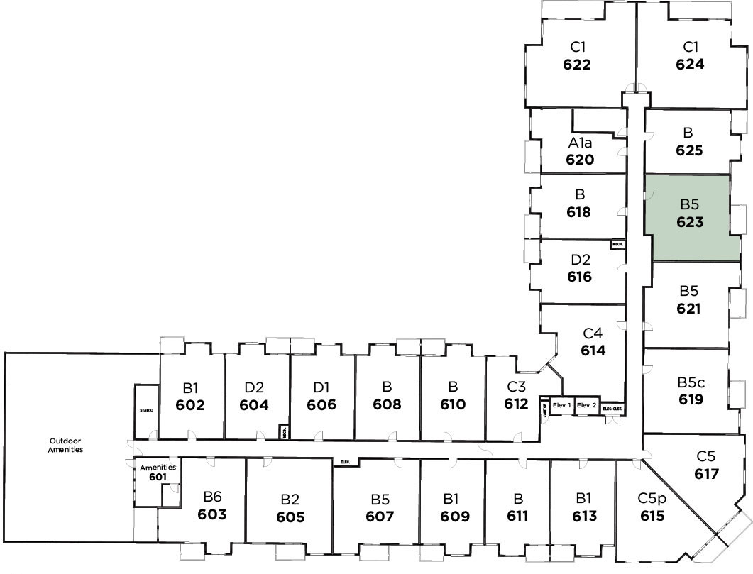 Suite 623 in Parkview