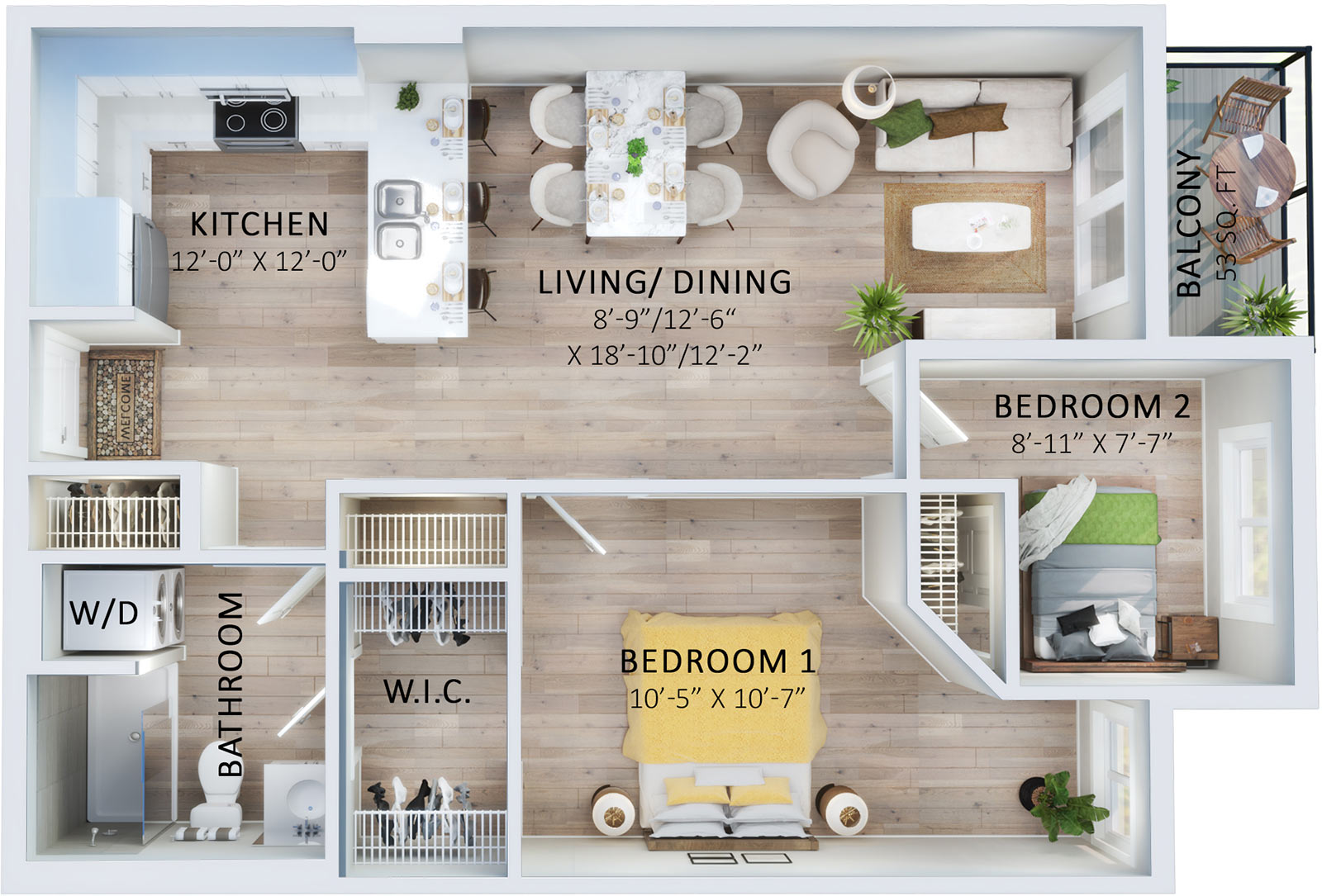 Suite 625 Floorplan